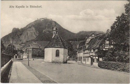 Rhondorf alte kapelle - ak,