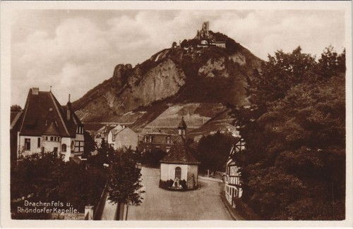Drachenfels kapelle - ak,
