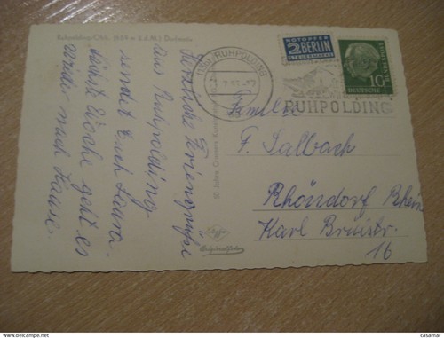 Ruhpolding 1953 nach rhondorf - ruhpolding,