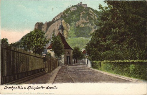 Drachenfels kapelle - drachenfels, m.
