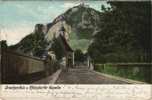Drachenfels kapelle - ak,